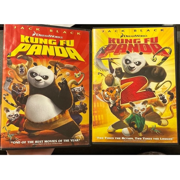 ‼️5/$15‼️ Kung Fu Panda 1 & 2 - Picture 1 of 10